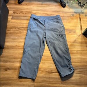 Eddie Bauer Women's Capris in Charcoal Blue Gray
